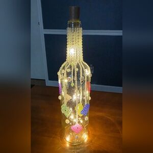Wine Bottle Art Light
